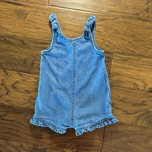Charming Blue Kids Denim Romper